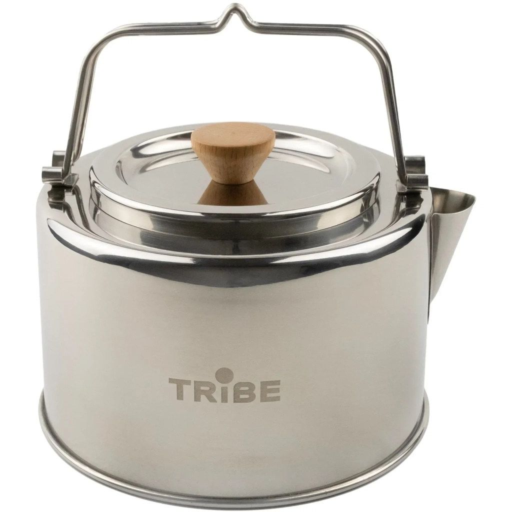 Чайник туристичний Tribe Kettle 1,2 л сталевий (T-FI-0010-metal) - изображение 1