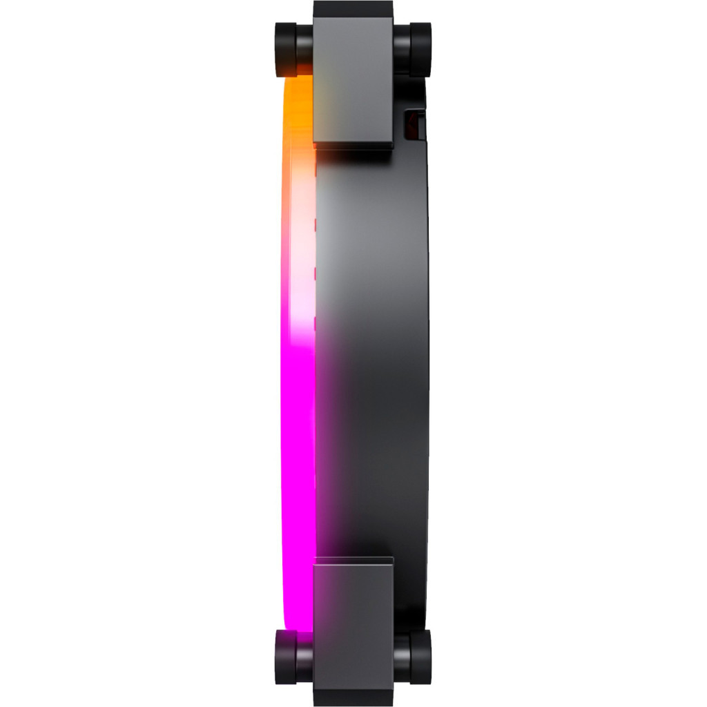 Кулер до корпусу MONTECH RX140 PWM BLACK - зображення 5