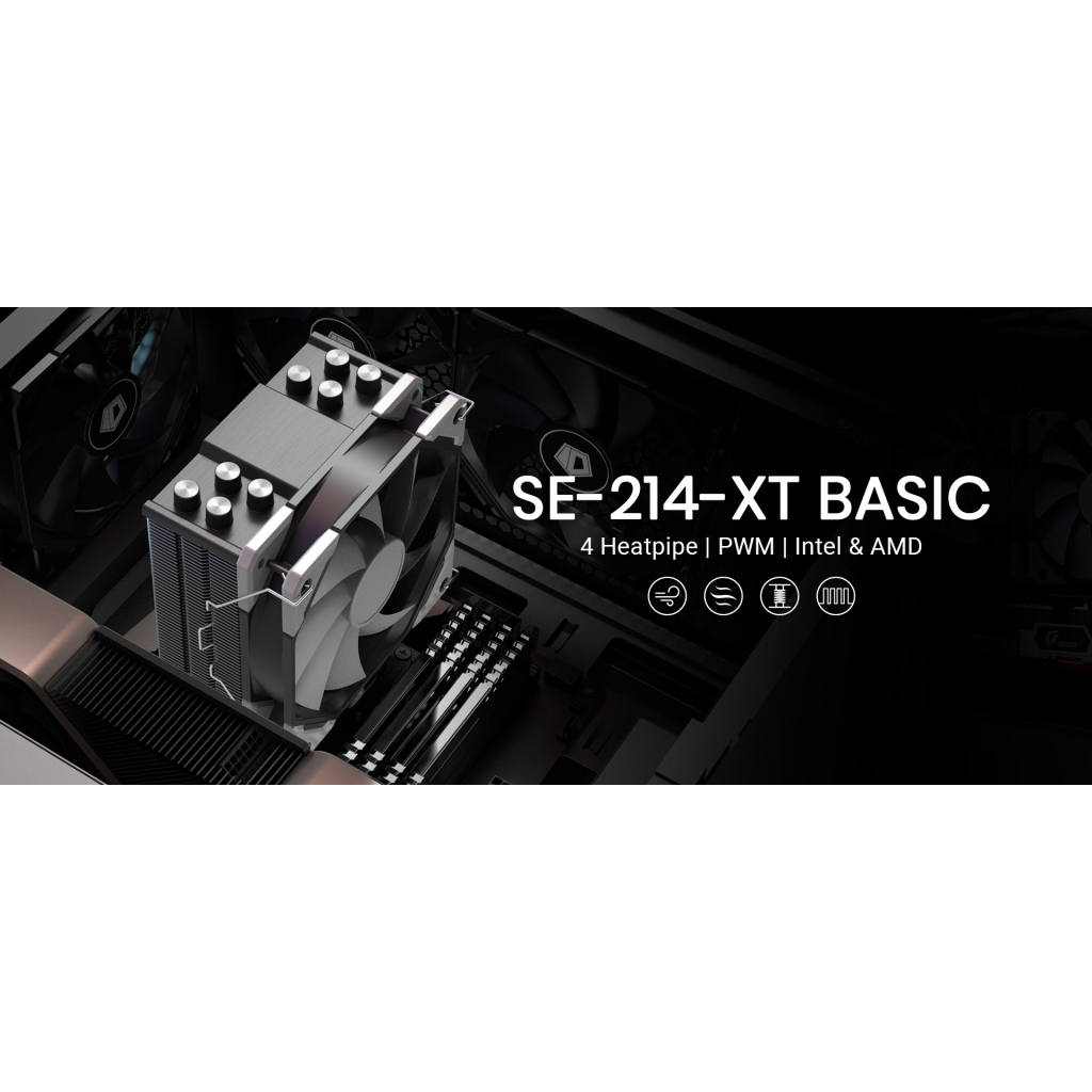 Кулер до процесора ID-Cooling SE-214-XT BASIC - зображення 8