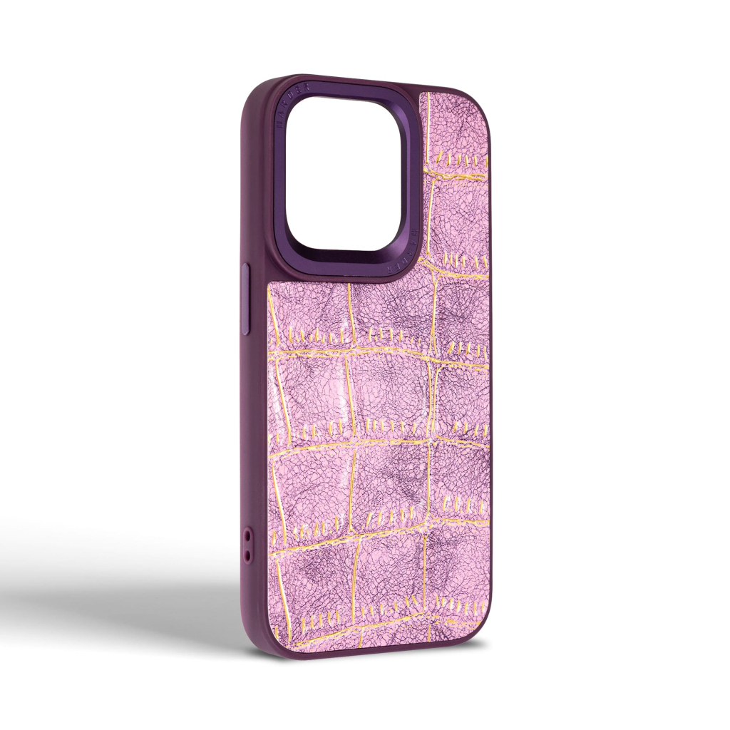 Чохол до мобільного телефона Harder Crocosaur Apple iPhone 14 Pro Purple (ARM76722) - зображення 2