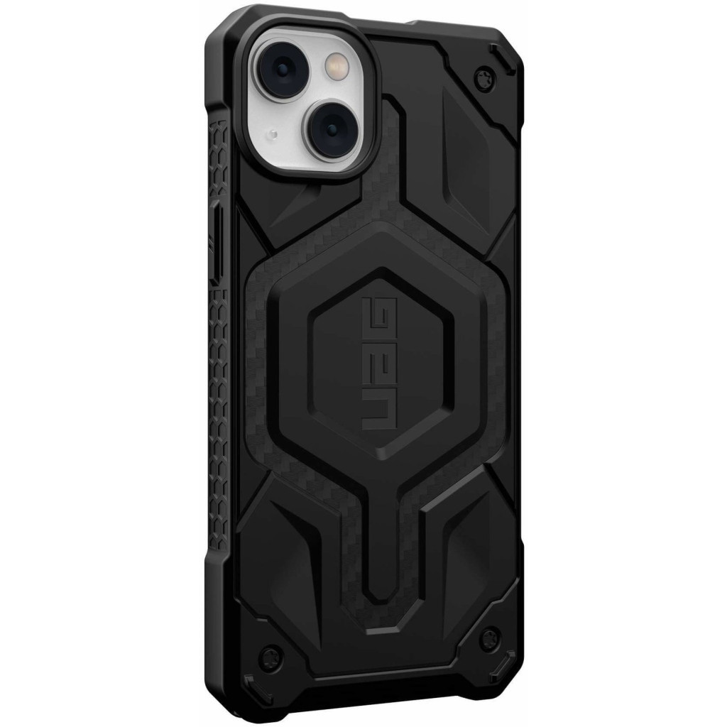 Чохол до мобільного телефона UAG Apple iPhone 14 Plus Monarch Pro Magsafe, Carbon Fiber (114029114242) - изображение 2