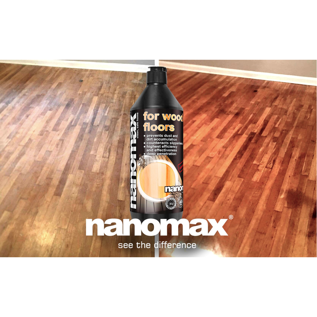 Засіб для миття підлоги Nanomax Pro Для паркету 1000 мл (5901549955057) - изображение 2