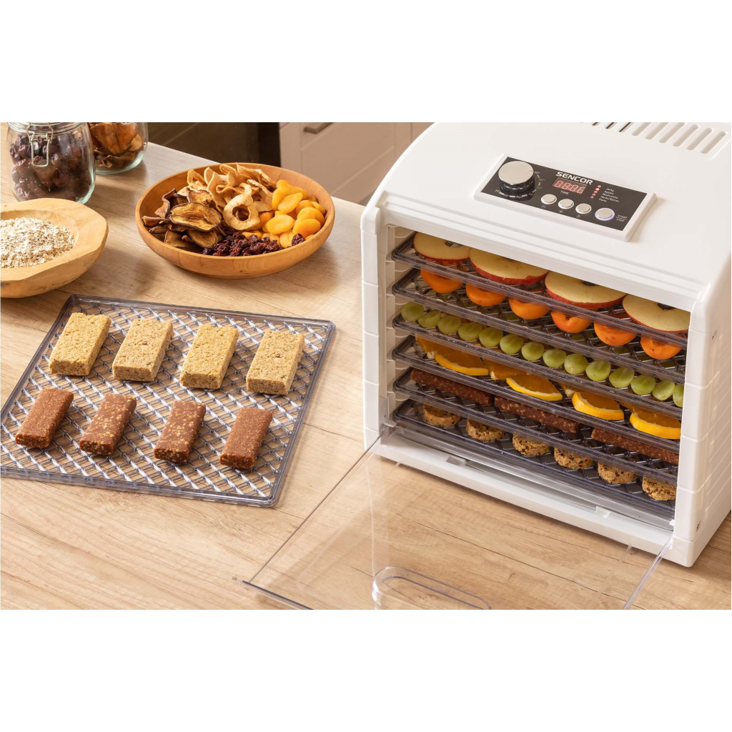 Сушка для овочів та фруктів Sencor SFD 6500WH - зображення 9