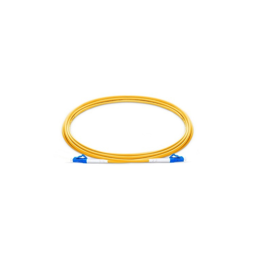 Оптичний патчкорд Eserver LC/UPC-LC/UPC Singlemode, Simplex, 3m (ES-LC-LC/UPC-3-SM-S) - зображення 1