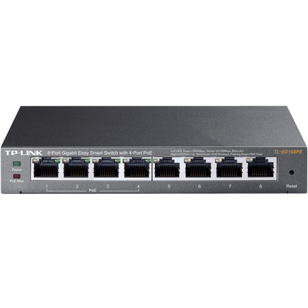 Комутатор мережевий TP-Link TL-SG108PE - зображення 2