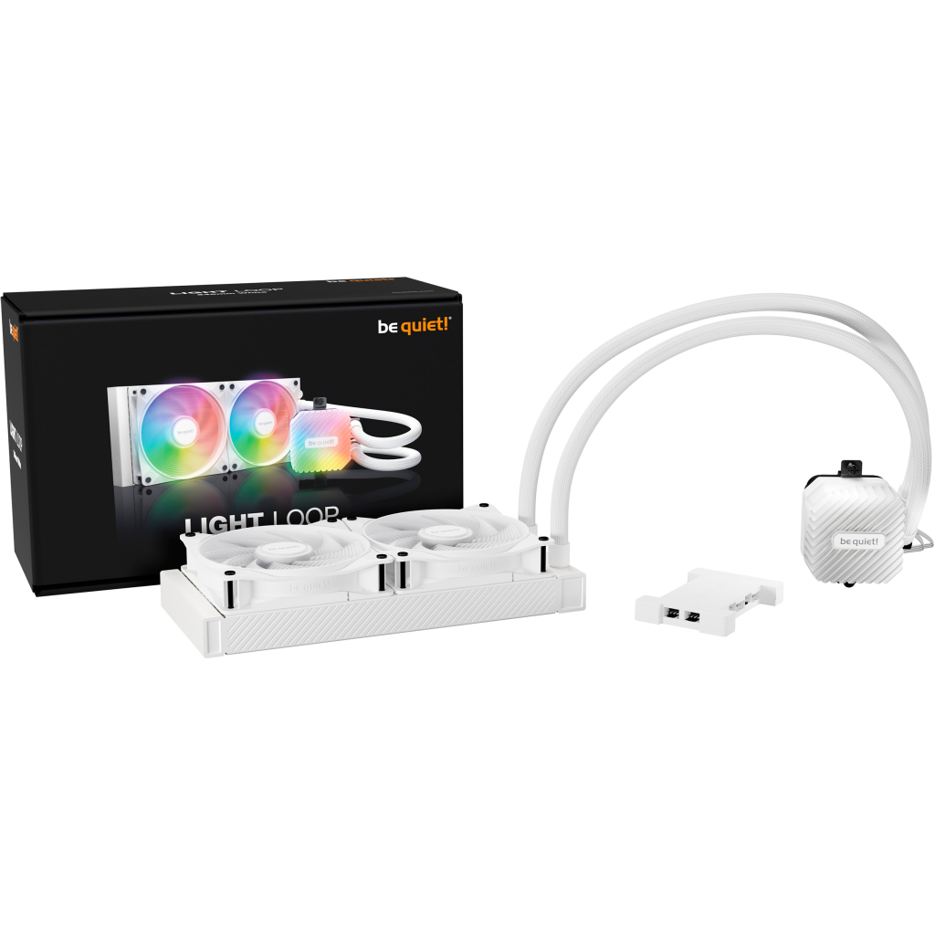 Система рідинного охолодження Be quiet! LIGHT LOOP 240mm білий (BW021) - зображення 7
