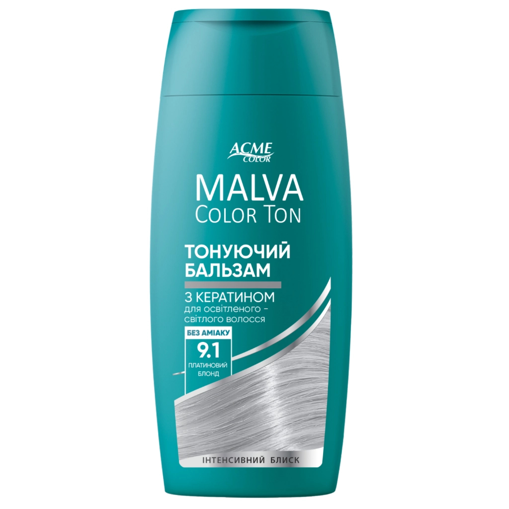 Відтінковий бальзам Acme Color Malva Color Ton 9.1 - Платиновий блонд 180 мл (4823115503381) - зображення 1
