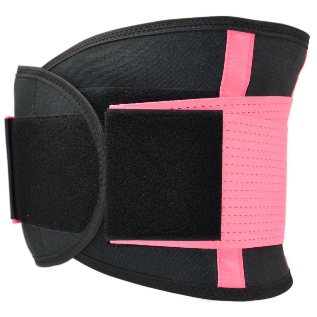 Пояс компресійний MadMax MFA-277 Slimming belt Black/neon pink L (MFA-277-PNK_L) - зображення 3