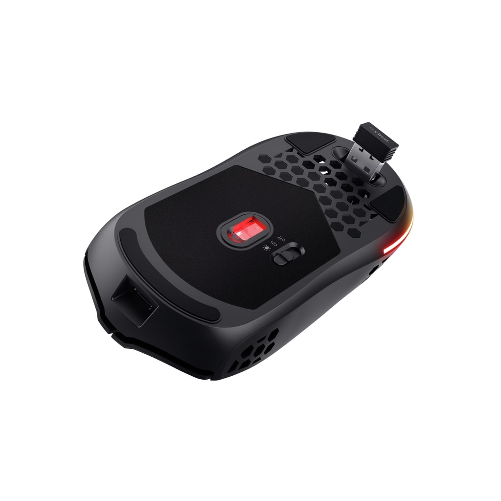 Мишка Trust GXT 929 Helox Wireless/USB-A Black (25307) - зображення 4