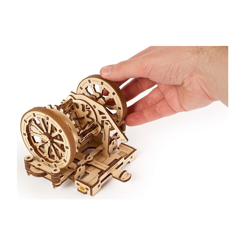 Збірна модель Ugears STEM-модель Диференціал (70132) - зображення 8