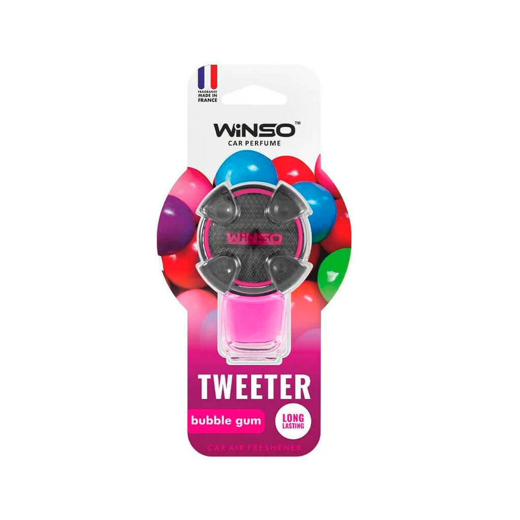 Ароматизатор для автомобіля WINSO Tweeter Bubble Gum 8мл (530840) - зображення 1