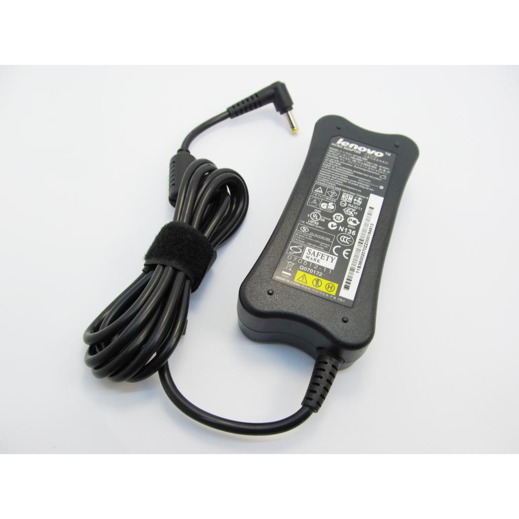 Блок живлення до ноутбуку Lenovo 65W 19V, 3.42A, разъем 5.5/2.5 Bone-корпус (0712A1965 / A40257) - зображення 1