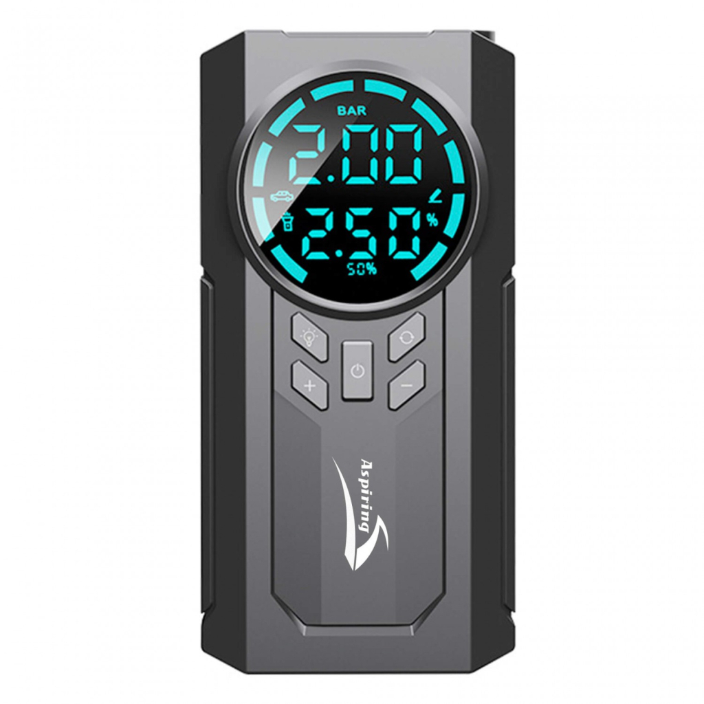 Пуско зарядний пристрій Aspiring Jump 2 8000mAh Power bank 3-in-1 with inflator, compressor (JM8000PI) - зображення 3