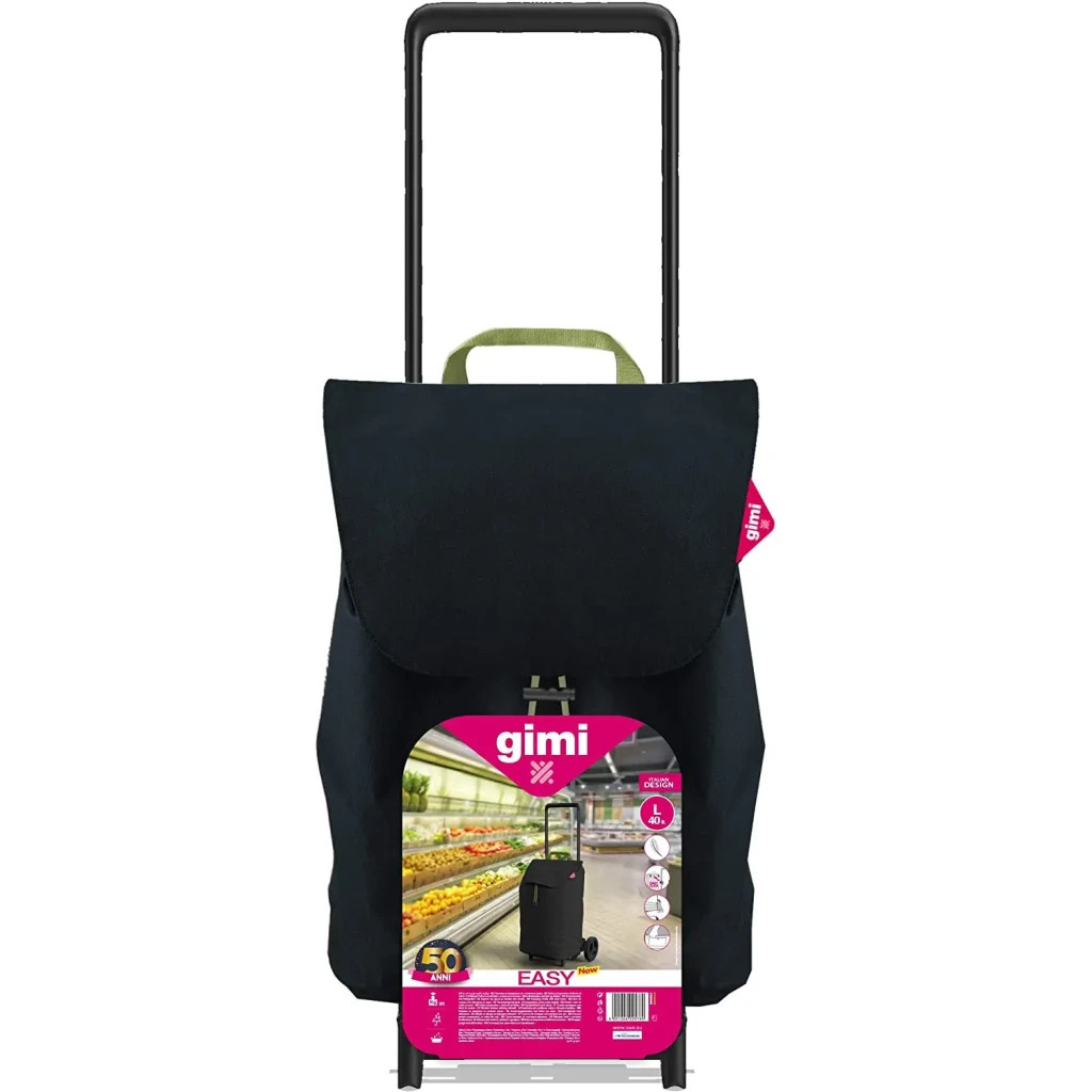 Сумка-візок Gimi Easy 40 Black (929076) - зображення 2