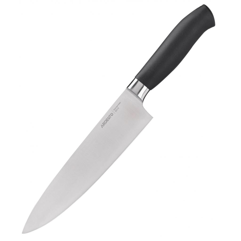 Набір ножів Ardesto Black Mars з дерев'яною підставкою 6 предметів (AR2020SW) - зображення 6