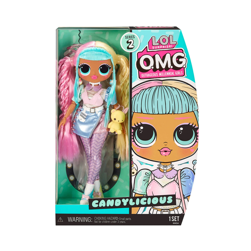 Лялька L.O.L. Surprise! серії O.M.G. House of Surprises S2 – Цукерочка (586111) - зображення 6