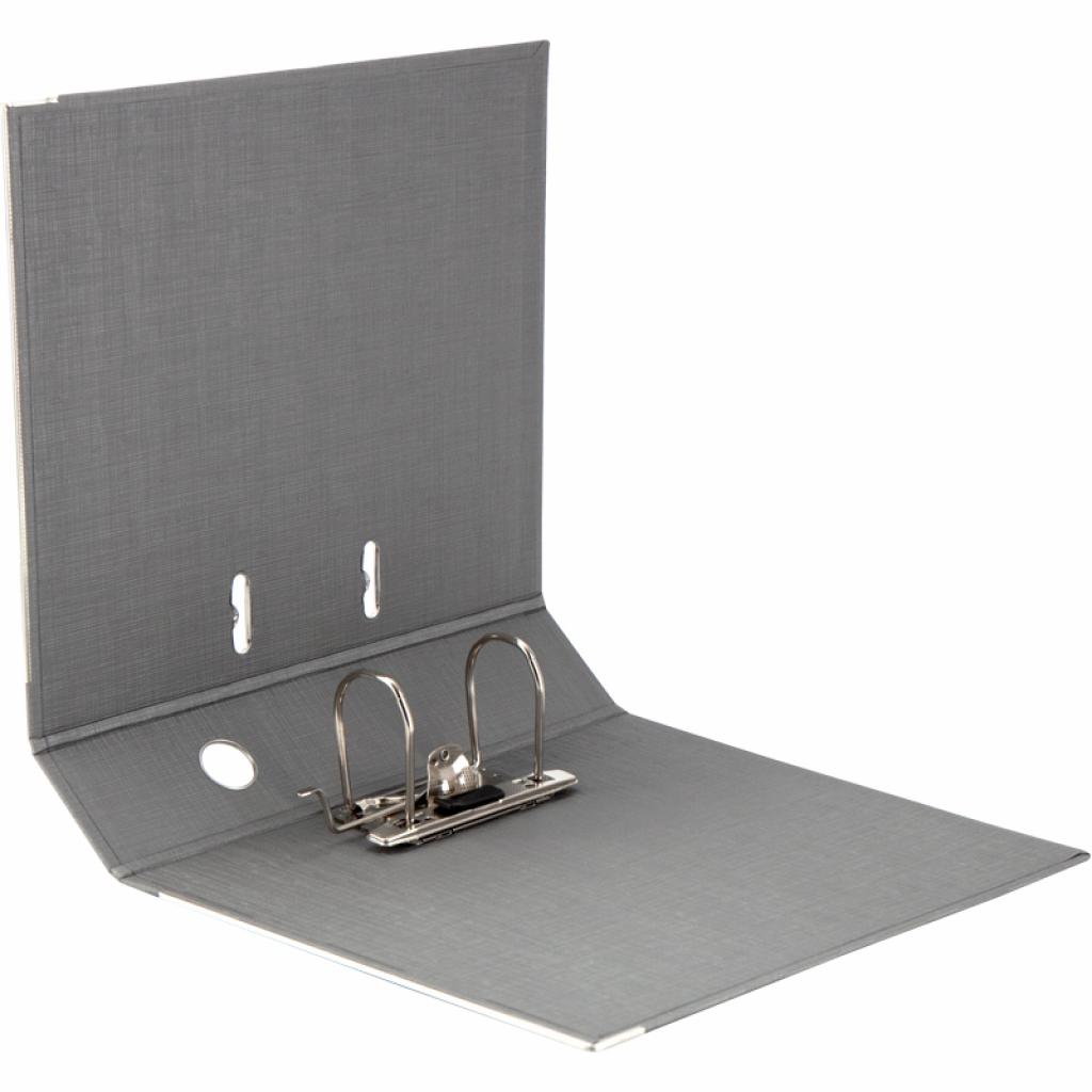 Папка - реєстратор Axent Prestige + А4 7,5 см Арочний срібляста (1722-34C-A) - зображення 2