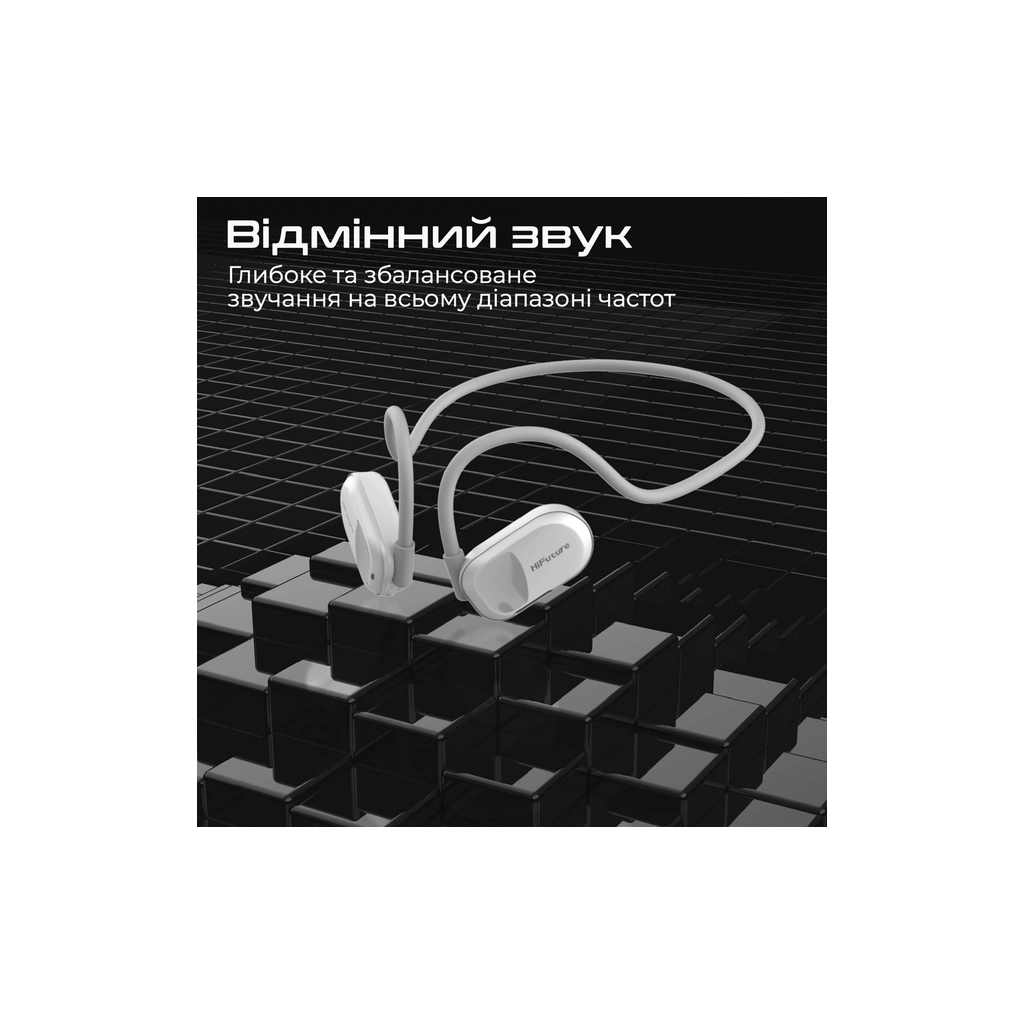 Навушники HiFuture FutureMate Grey (futuremate.greywhite) - зображення 5