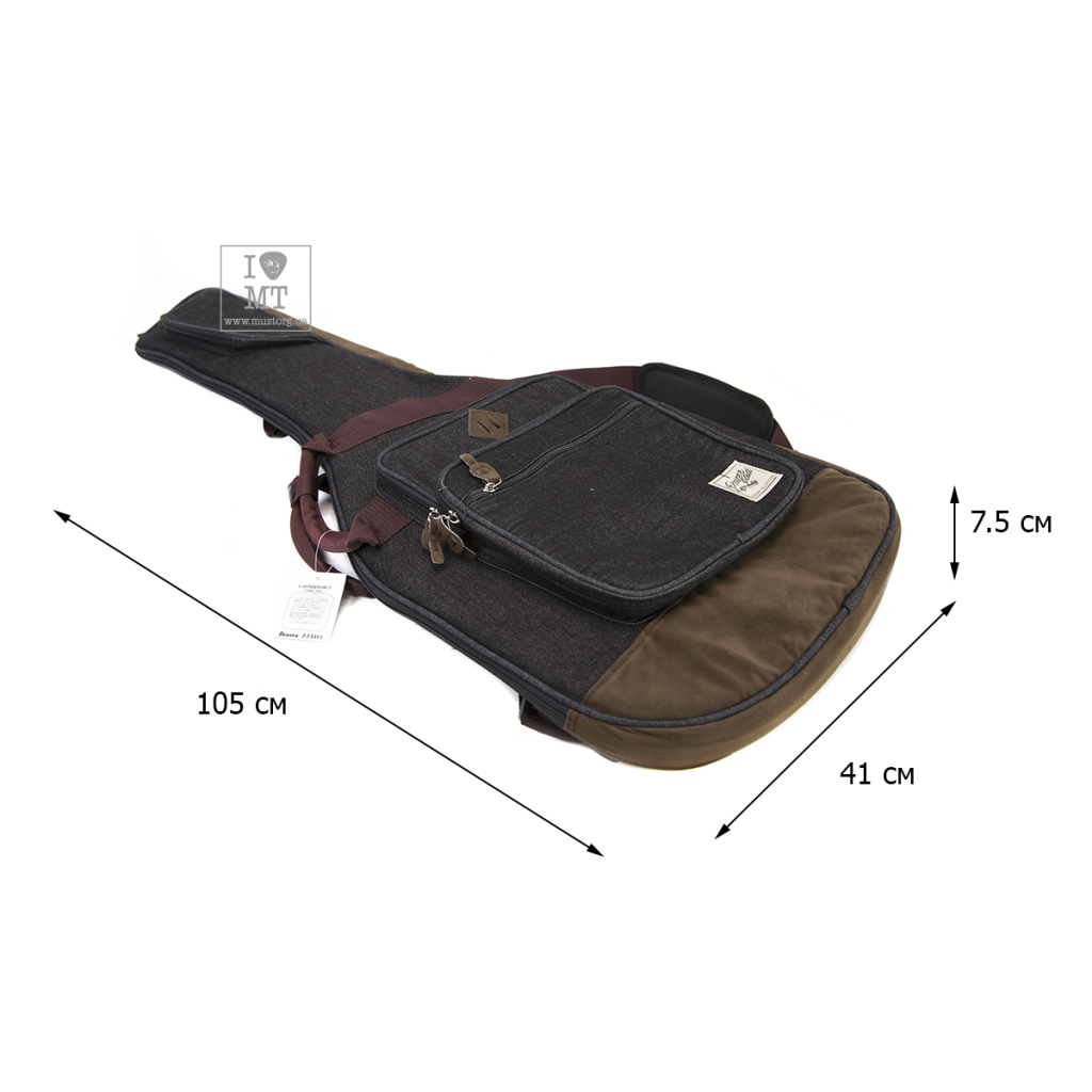 Чохол для гітари Ibanez IGB541D-BK (227264) - зображення 2