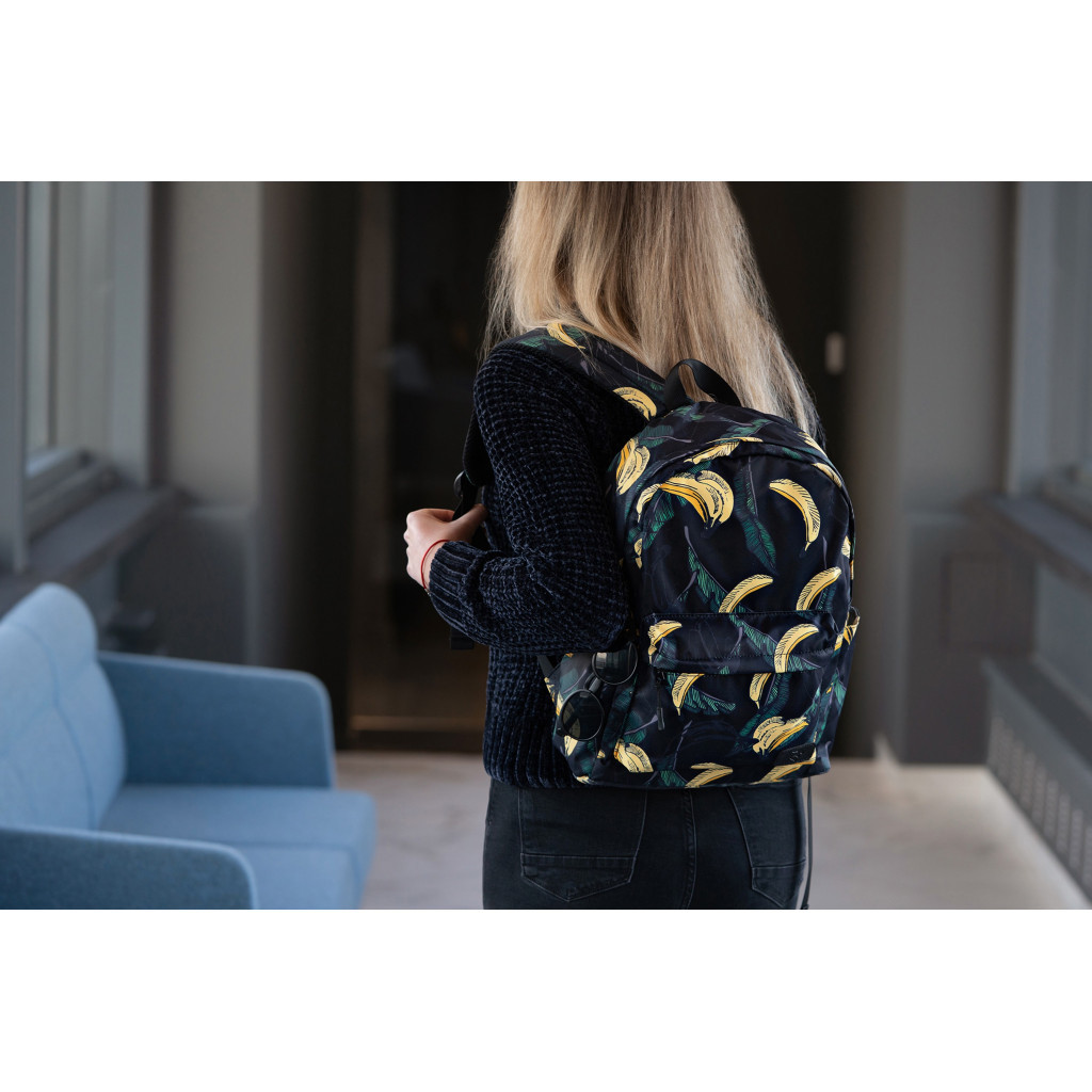 Рюкзак для ноутбука 2E 13" TeensPack Bananas, black (2E-BPT6114BB) - зображення 9