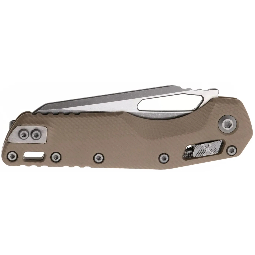 Ніж Microtech MSI Apocalyptic PS Fluted G-10 Tan (210-11APFLGTTA) - зображення 3