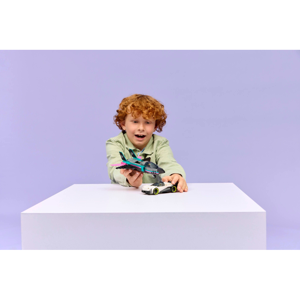 Конструктор LEGO City Реактивний літак проти автомобіля (60489) - изображение 12