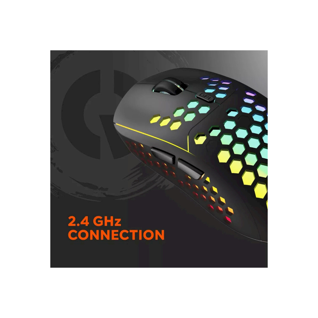 Мишка Canyon Haster GMW-18 Wireless Black (CND-SGMW18) - зображення 7