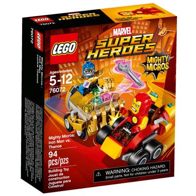 Конструктор LEGO Super Heroes Mighty Micros Залізна людина проти Таноса (76072) - зображення 1