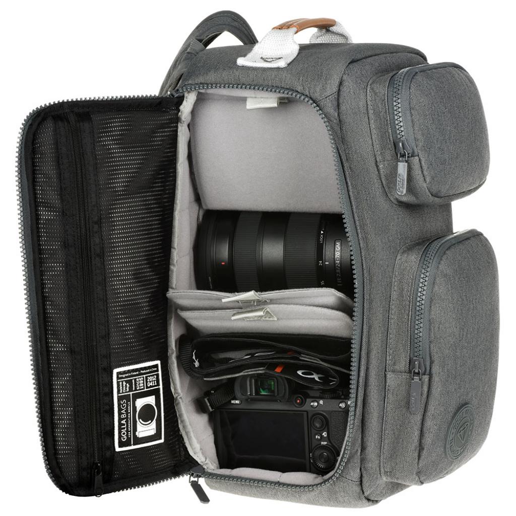 Фото-сумка Golla CAM BAG L Grey (G1758) - изображение 6