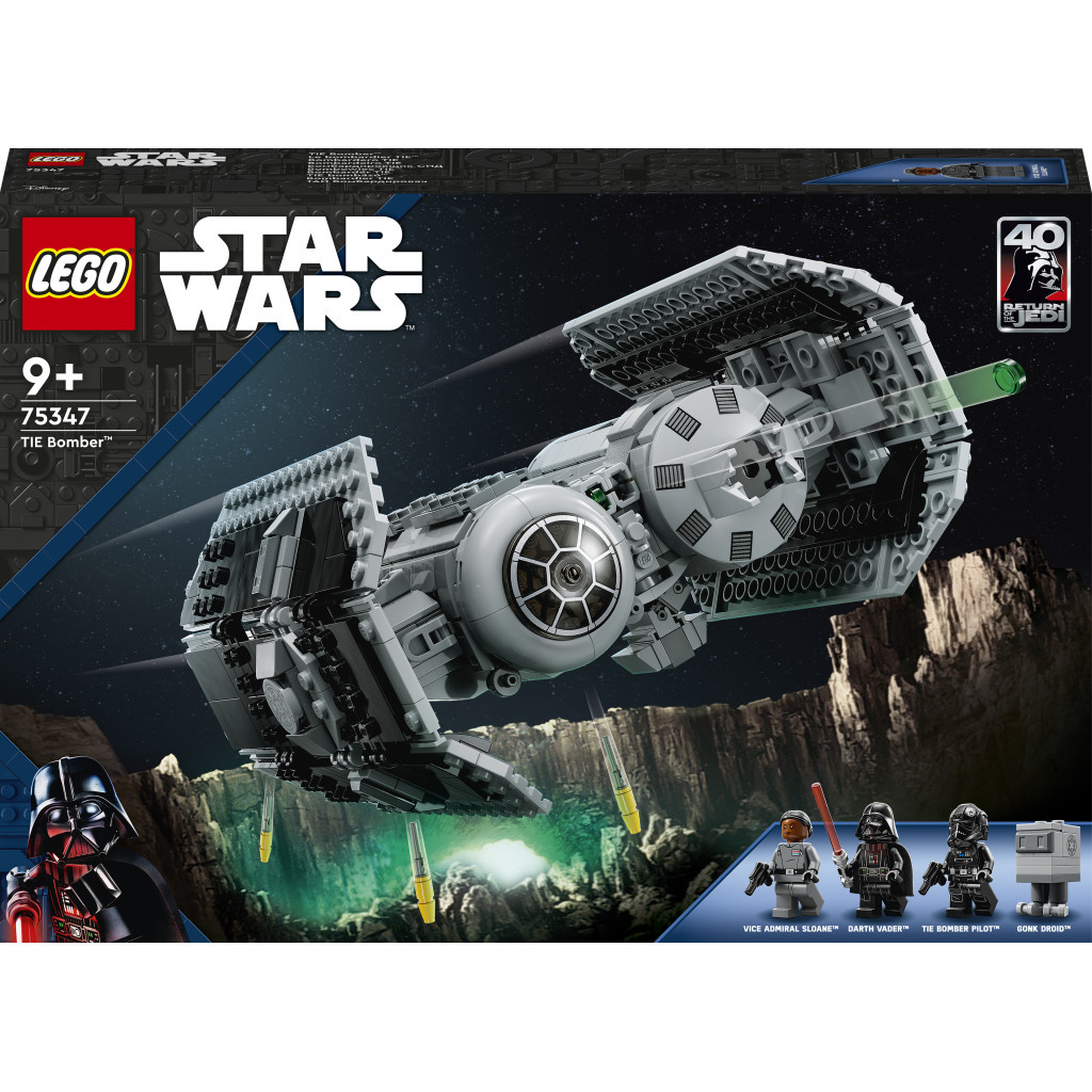 Конструктор LEGO Star Wars Бомбардувальник TIE 625 деталей (75347) - зображення 1