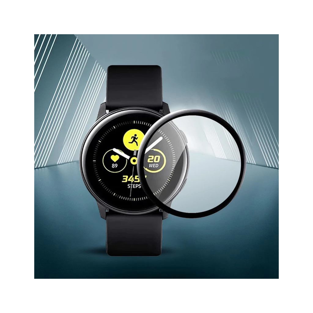 Плівка захисна BeCover Samsung Galaxy Watch Active SM-R500 Black (706034) - зображення 6