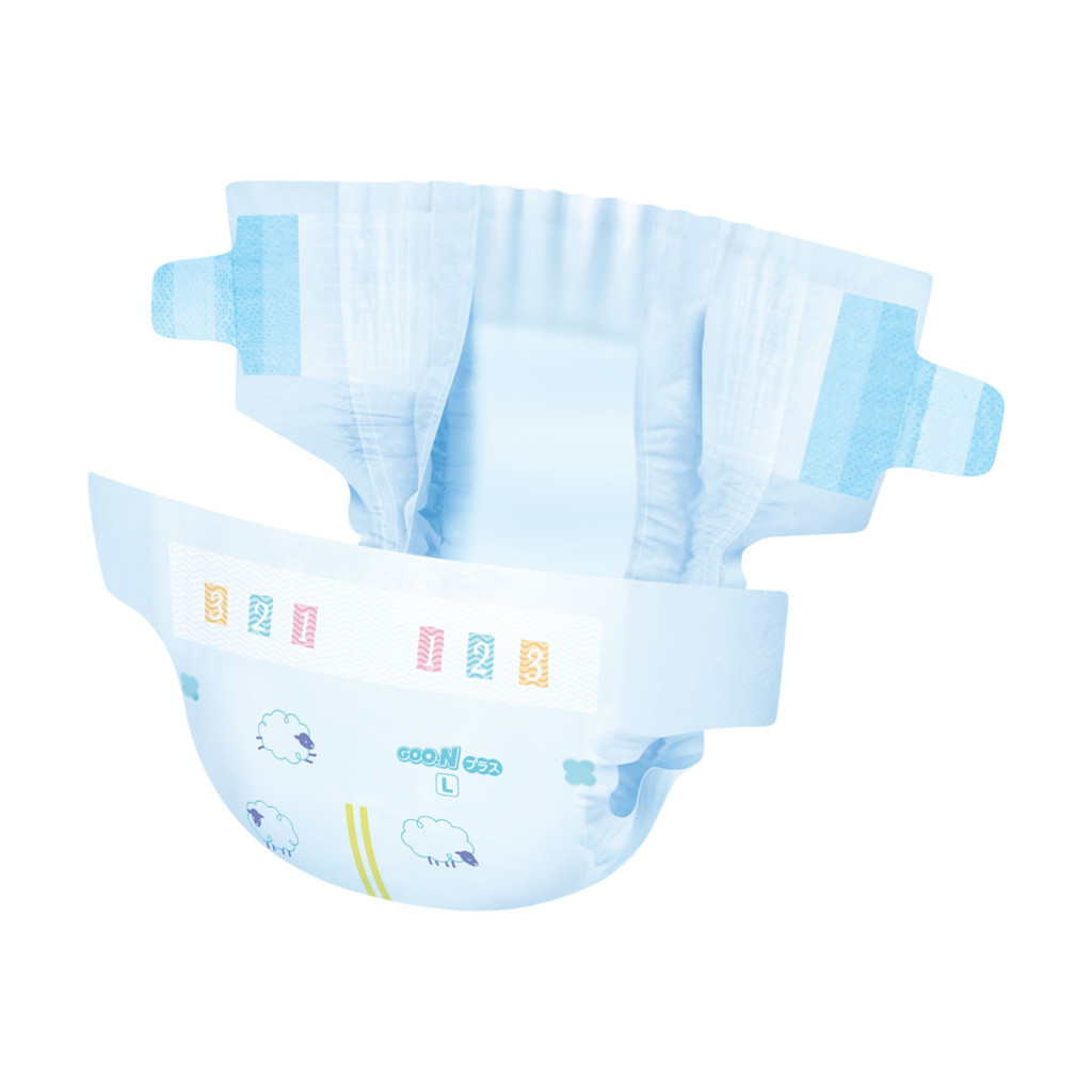 Підгузки GOO.N Plus Big 12-20 кг розмір XL на липучках 42 шт (843337) - зображення 2