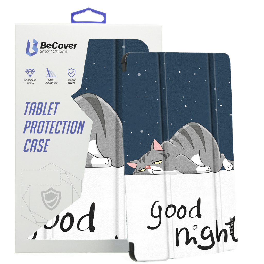 Чохол до планшета BeCover Smart Case Lenovo Tab M8 TB-8505/TB-8705/M8 TB-8506 (3rd Gen) Good Night (708019) - зображення 1