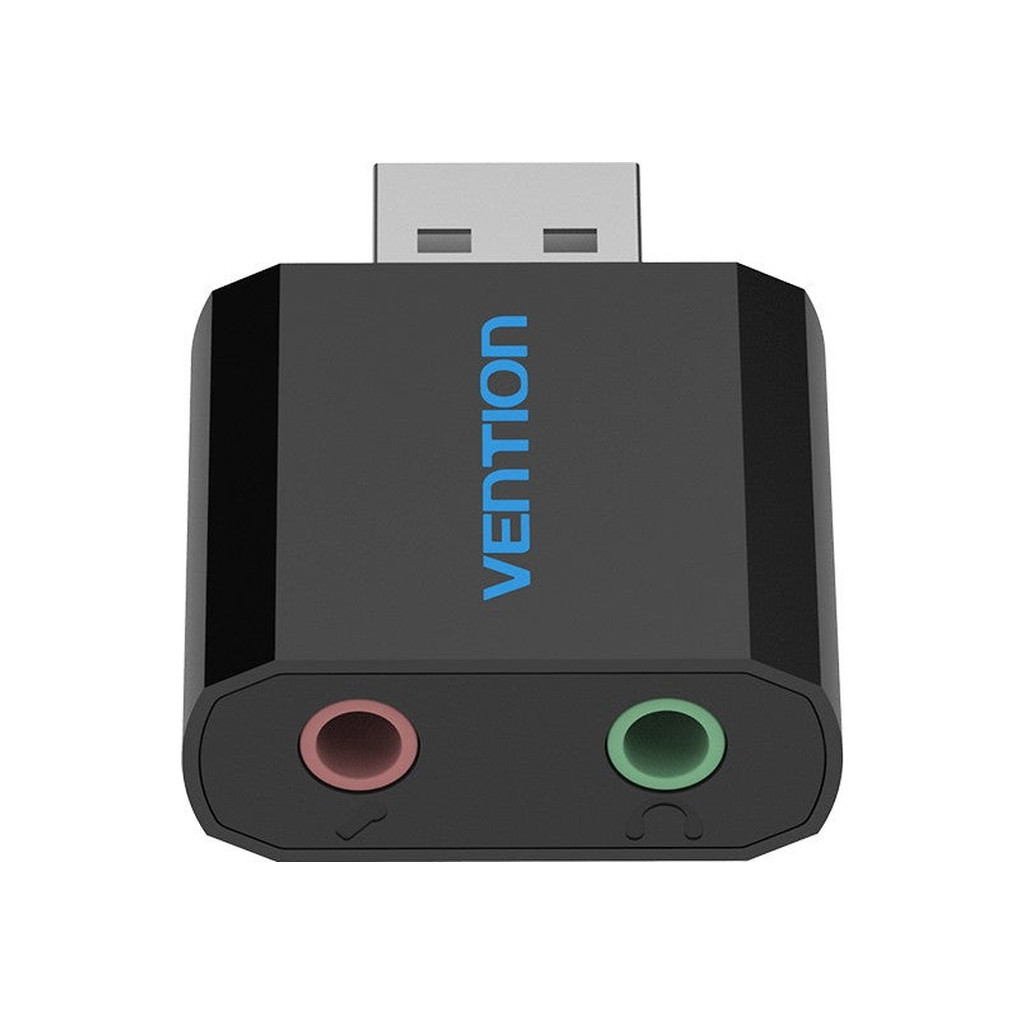 Звукова плата Vention Audio USB 2х3,5mm jack Metal (VAB-S17-B) - изображение 4