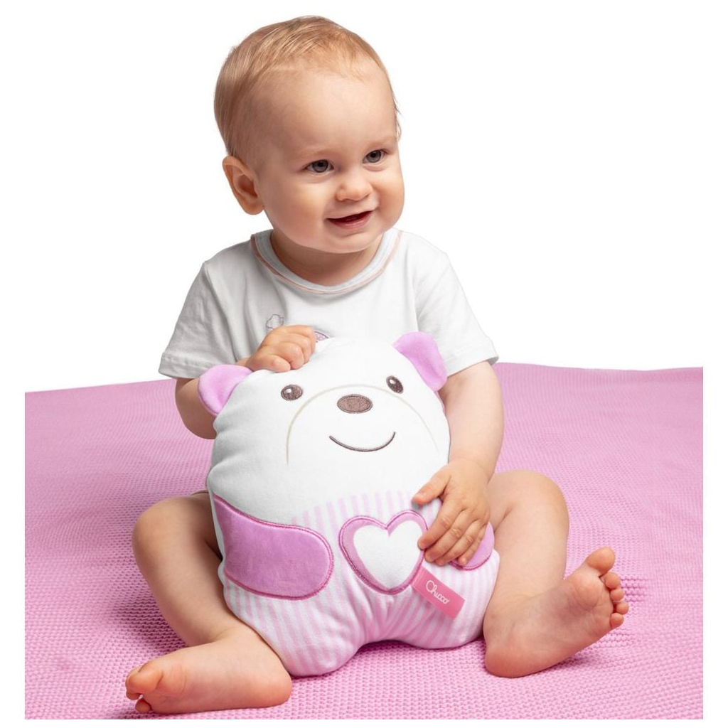 М'яка іграшка Chicco м'яка музична Заспокійливе ведмежа рожевий (12266.10) - зображення 6