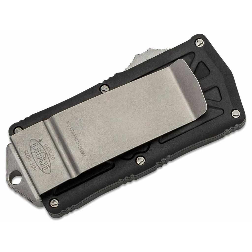 Ніж Microtech Exocet Tanto Point Stonewash Black (158-10) - зображення 3