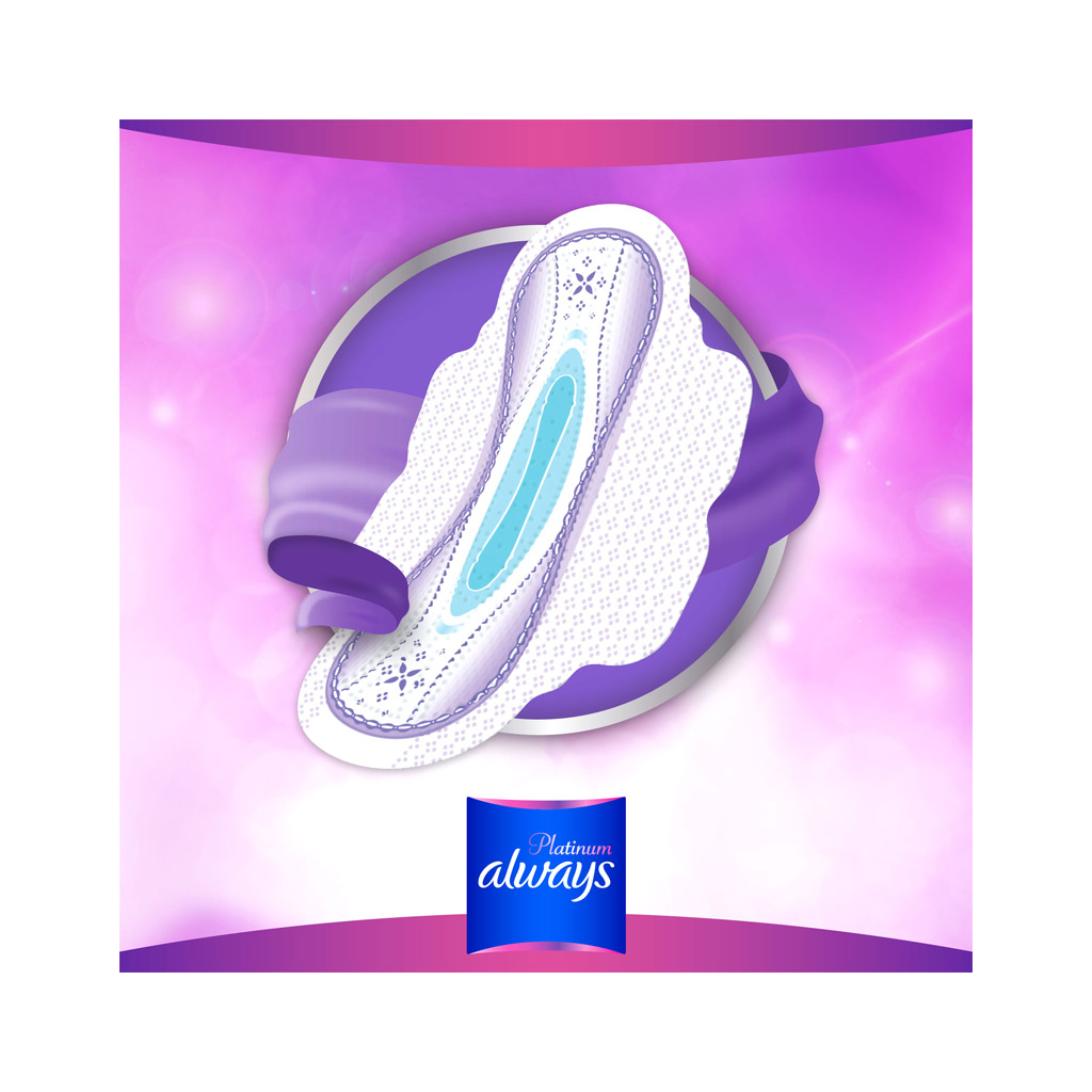 Гігієнічні прокладки Always Platinum Super Plus Single 7 шт (8001090430625) - зображення 7