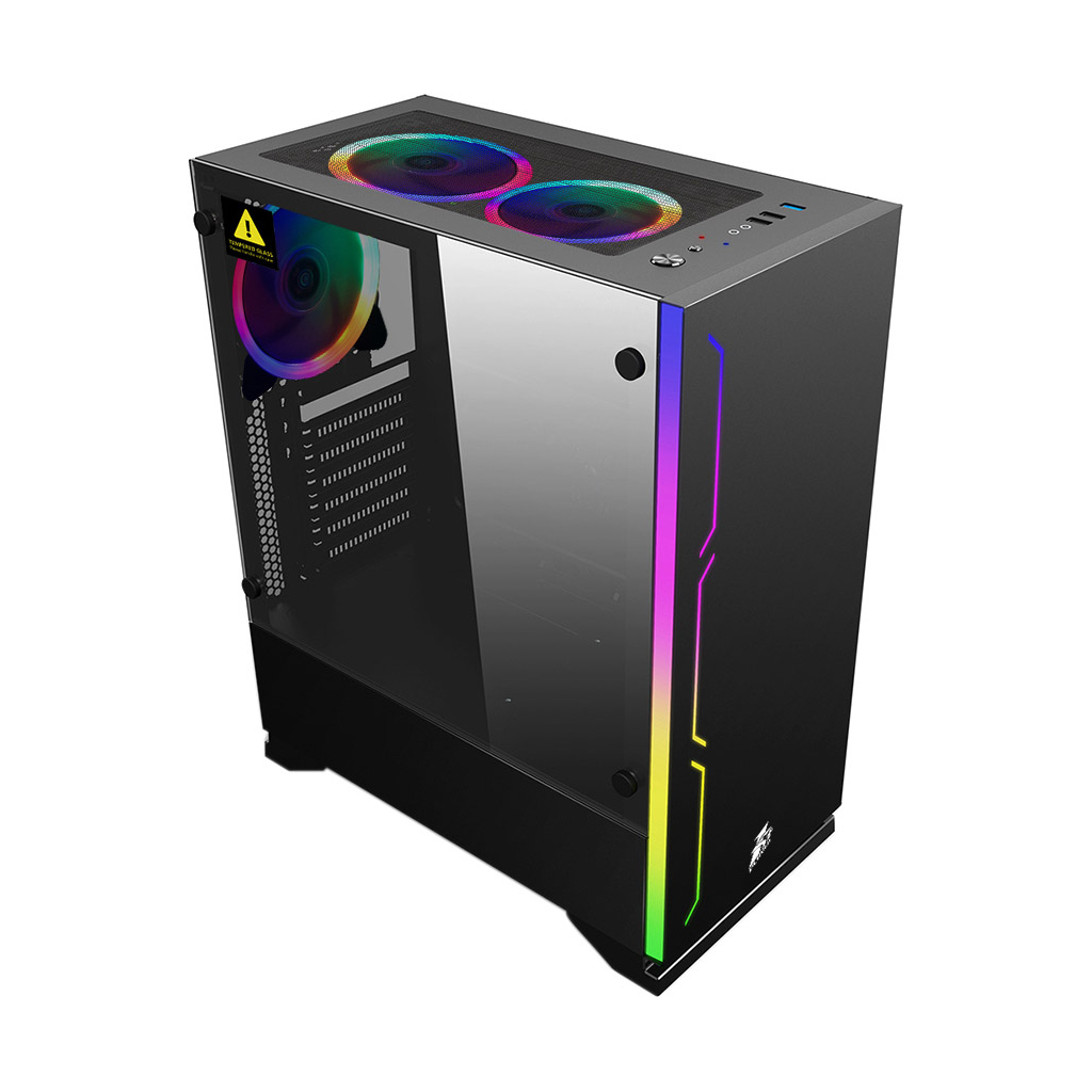 Корпус 1stPlayer B6-1R1-BK - зображення 1