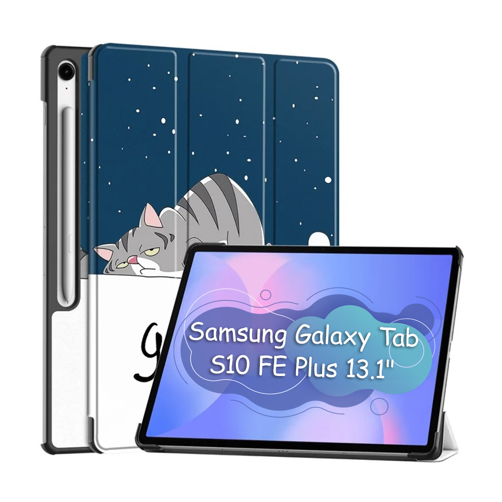 Чохол до планшета BeCover Smart Case Samsung Galaxy Tab S10 FE Plus (SM-X620/SM-X626) 13.1" Good Night (713387) - зображення 1