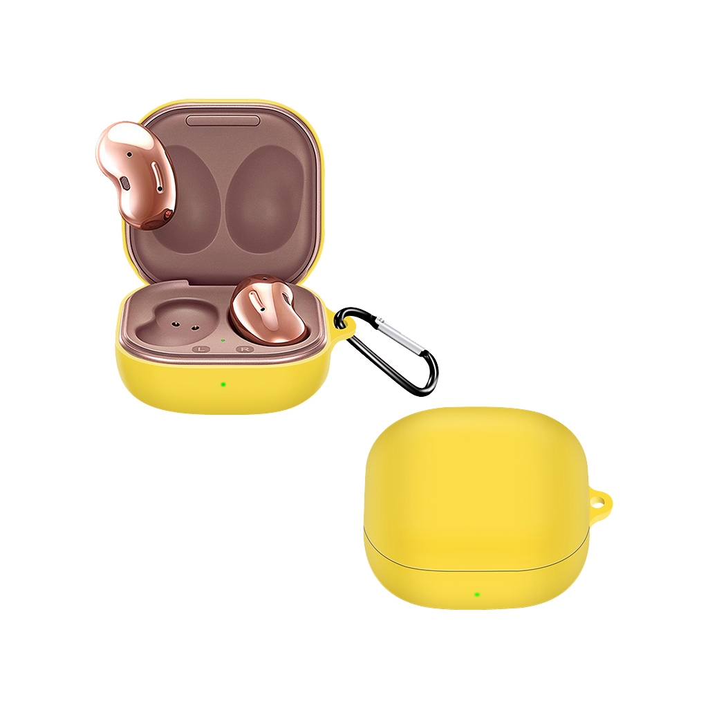 Чохол для навушників BeCover Silicon для Samsung Galaxy Buds 2 / Buds Live / Buds Pro Yellow (705414) - зображення 2