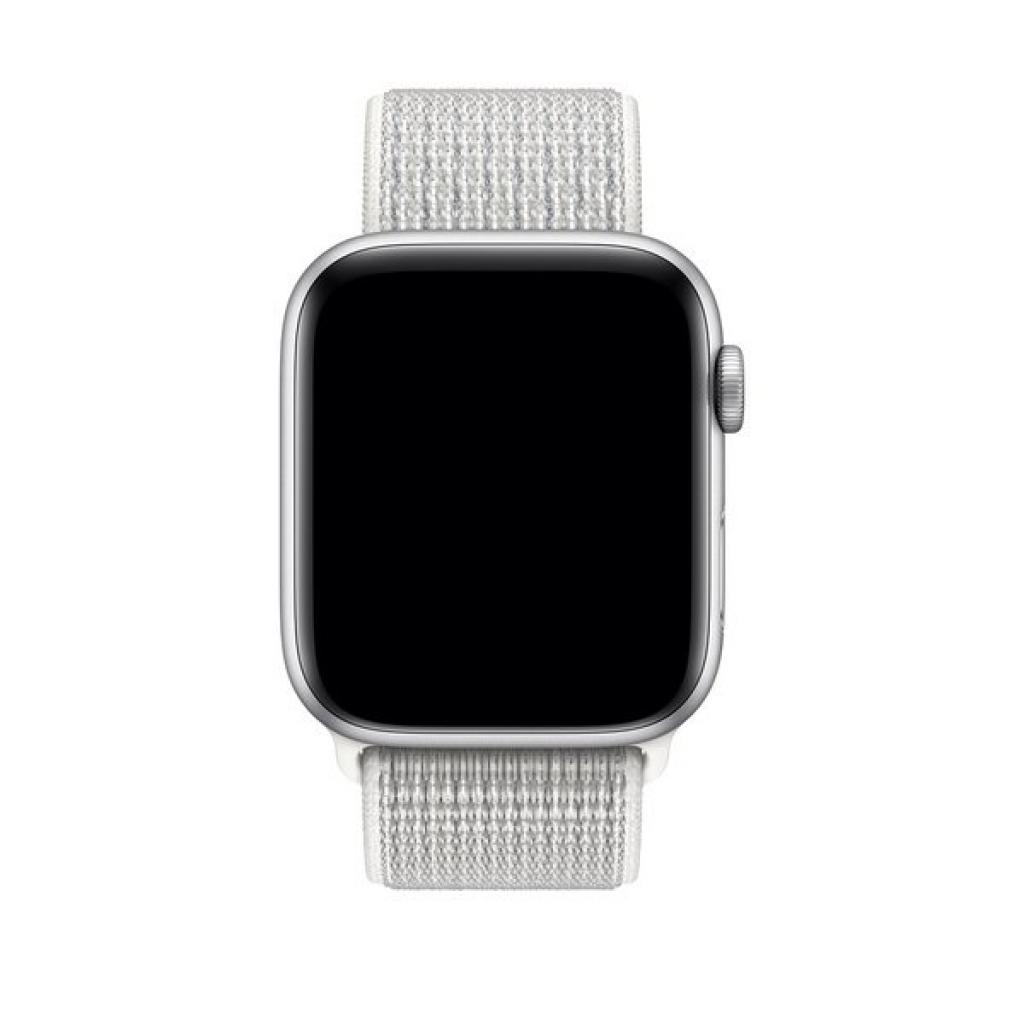 Ремінець до смарт-годинника Apple 44mm Summit White Nike Sport Loop (MX822ZM/A) - зображення 2