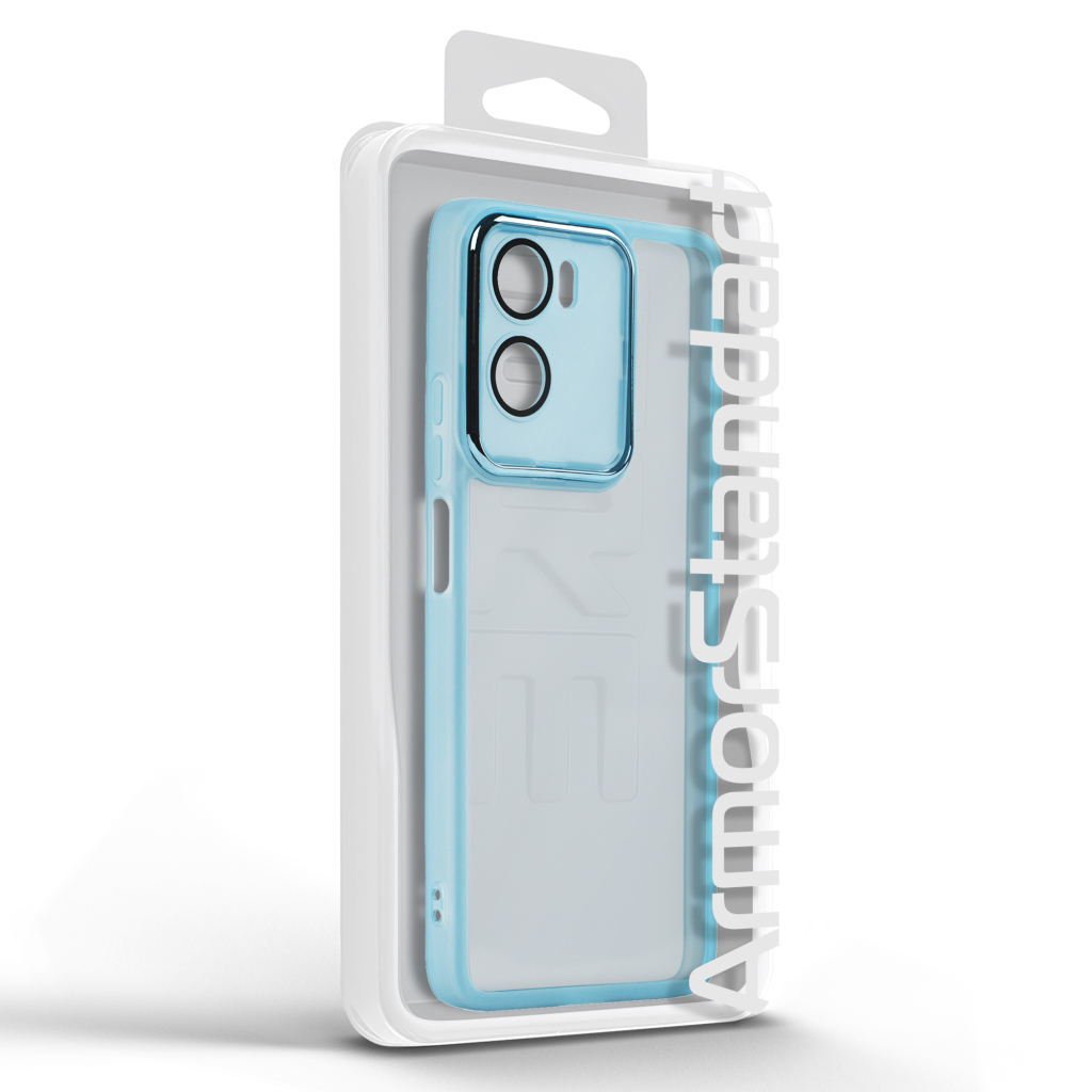 Чохол до мобільного телефона Armorstandart Shade Motorola G06 Power 4G Blue (ARM89101) - зображення 3