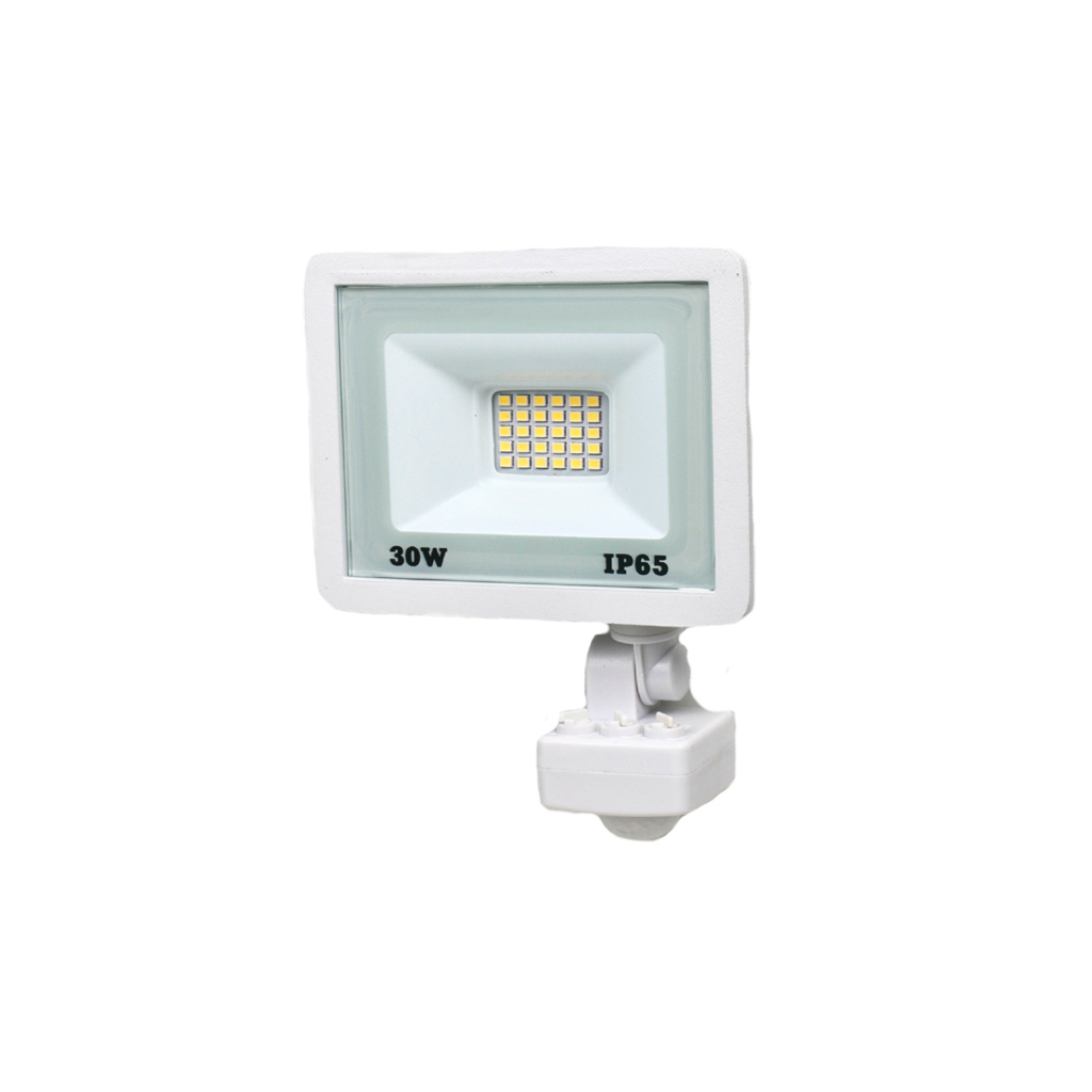 Прожектор Lightwell LW-FL-W-30-S 30 W з датчиком руху - зображення 1