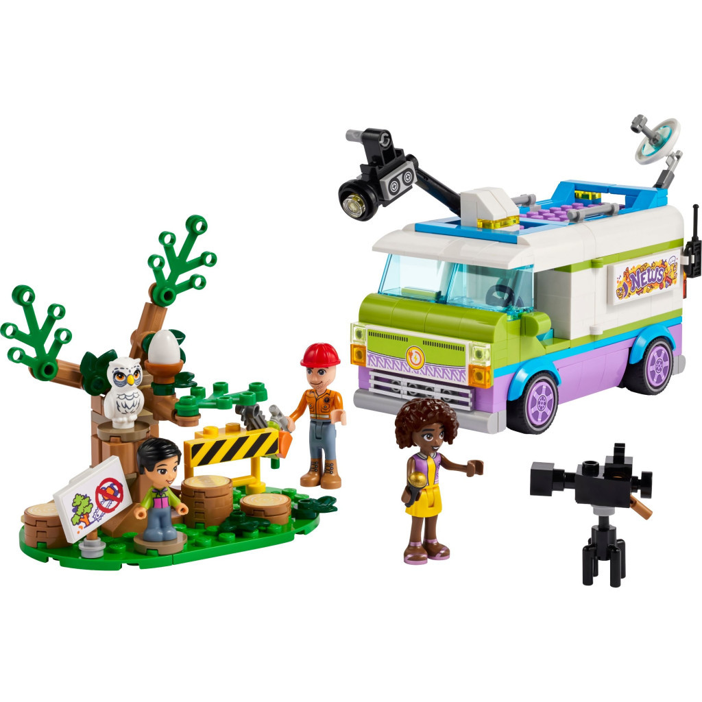 Конструктор LEGO Friends Фургон редакції новин 446 деталей (41749) - зображення 2