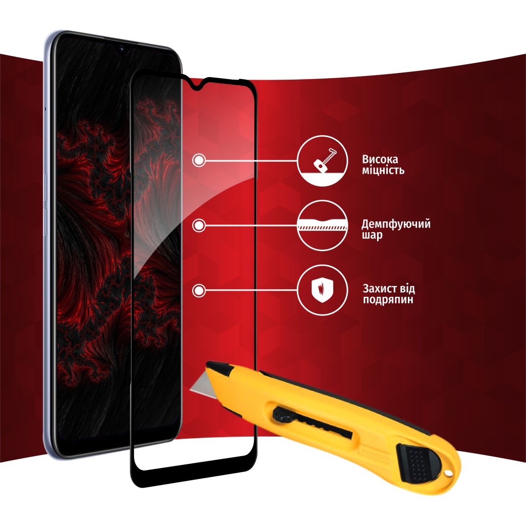 Скло захисне Intaleo Full Glue RealMe C31 (1283126540752) - зображення 4
