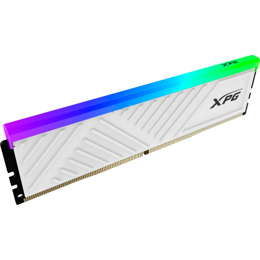 Модуль пам'яті для комп'ютера DDR4 16GB (2x8GB) 3600 MHz XPG Spectrix D35G RGB White ADATA (AX4U36008G18I-DTWHD35G) - зображення 2