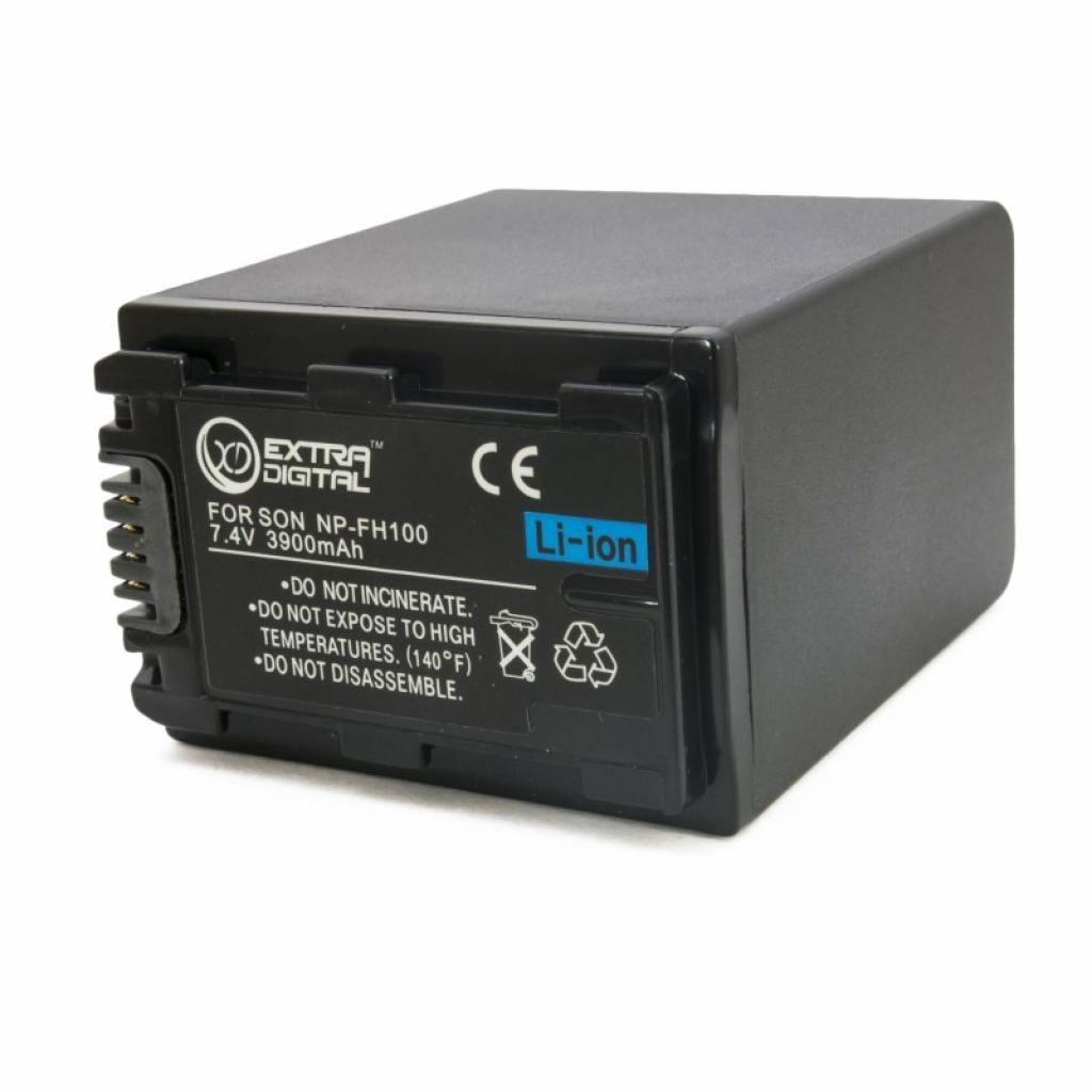 Акумулятор до фото/відео Extradigital Sony NP-FH100 (DV00DV1205) - зображення 2