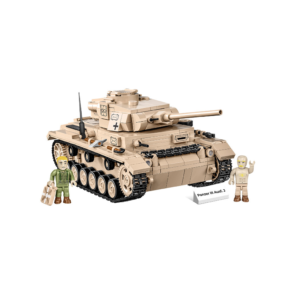 Конструктор Cobi Друга Світова Війна Танк Panzer III, 780 деталей (COBI-2562) - зображення 11