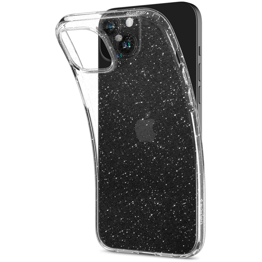 Чохол до мобільного телефона Spigen Apple iPhone 15 Liquid Crystal Glitter Crystal Quartz (ACS06788) - зображення 7
