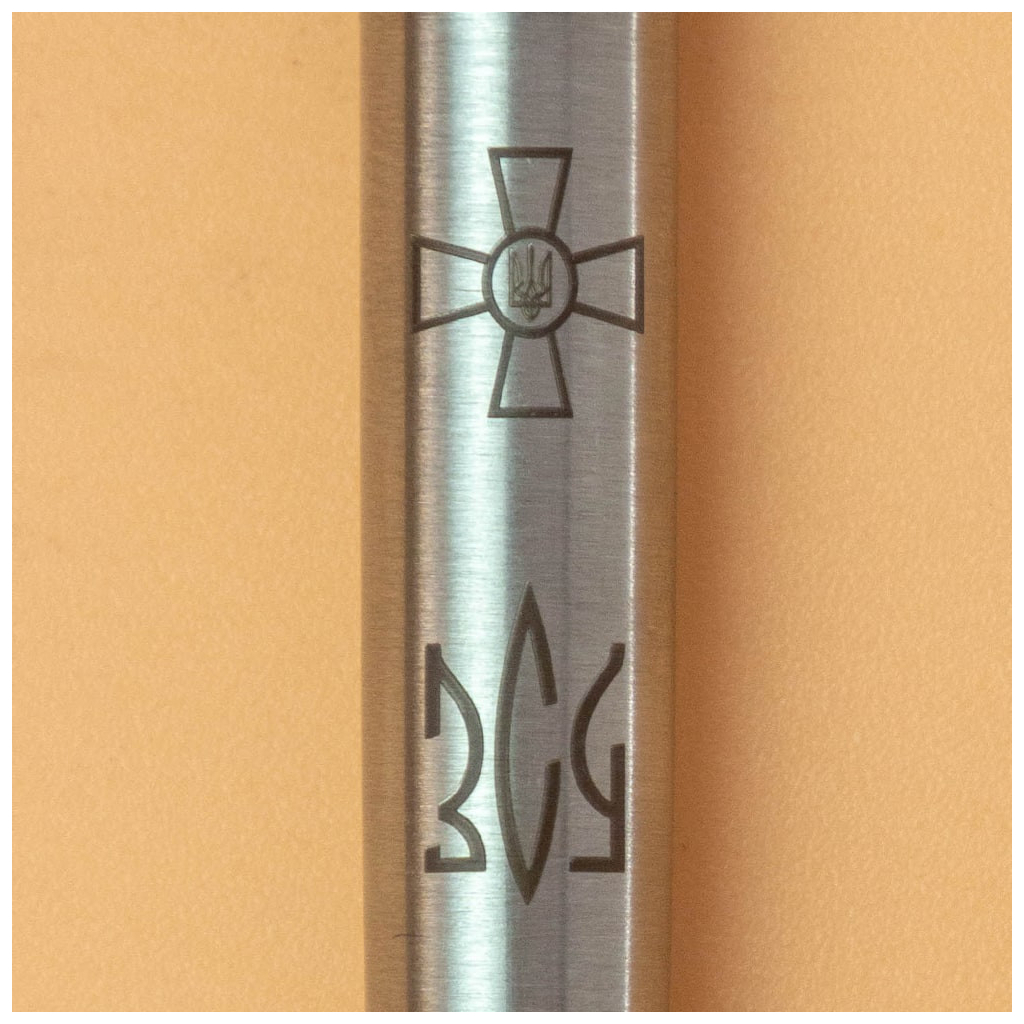 Ручка кулькова Parker JOTTER 17 ARMY SS CT BP Емблема ЗСУ + Тризуб ЗСУ (16132_W101b) - зображення 2